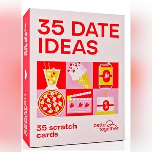 Scratch Off Date Ideas for Couples - 35 Fun Date Night Cards Romantic Gift